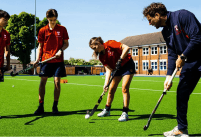 Team challenges and character-building pathway